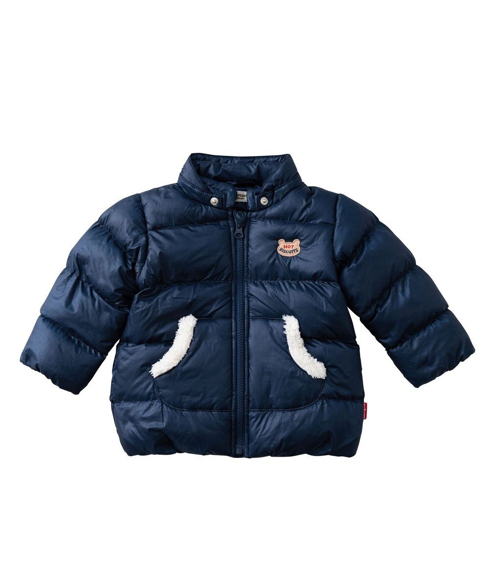 MIKI HOUSE HOT BISCUITS 【80-120cm】 高機能 グースリー素材 中綿ジャンパー 