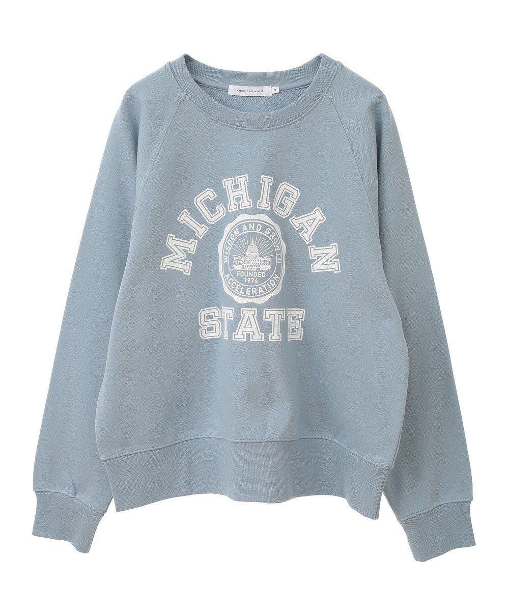 AMERICAN HOLIC ＭＩＣＨＩＧＡＮ　ラグランスウェット 