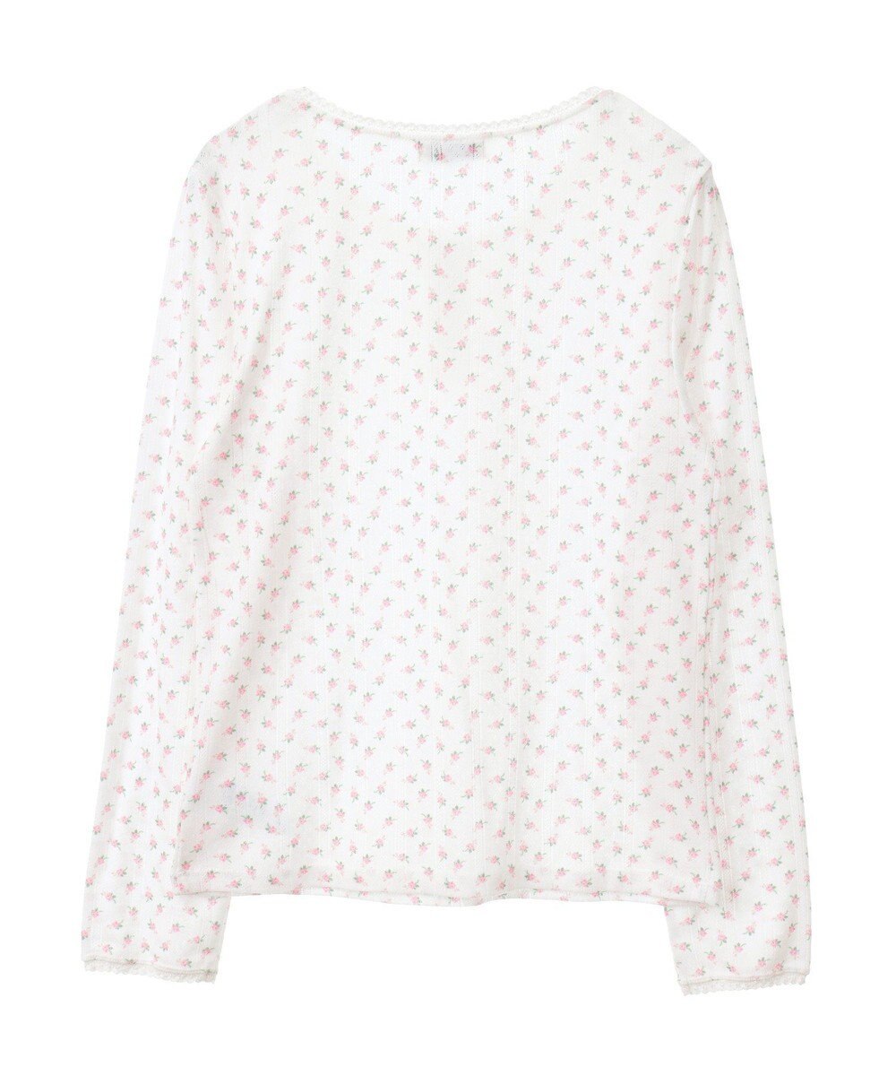 earth music&ecology アイレットジャカードタイトプルオーバー 