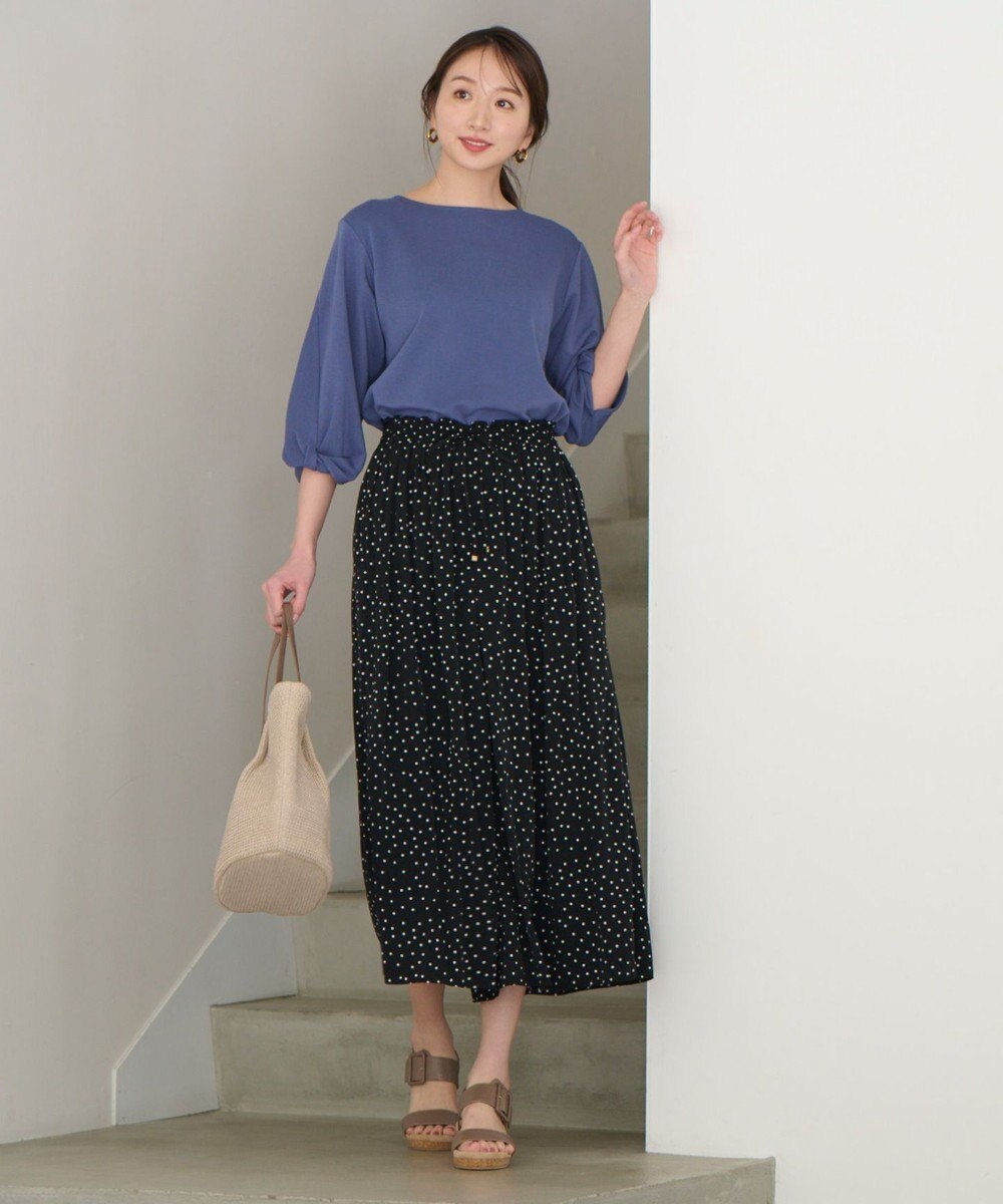 ANY 【洗濯機可能・ウエストゴム】リラックススカーチョ 