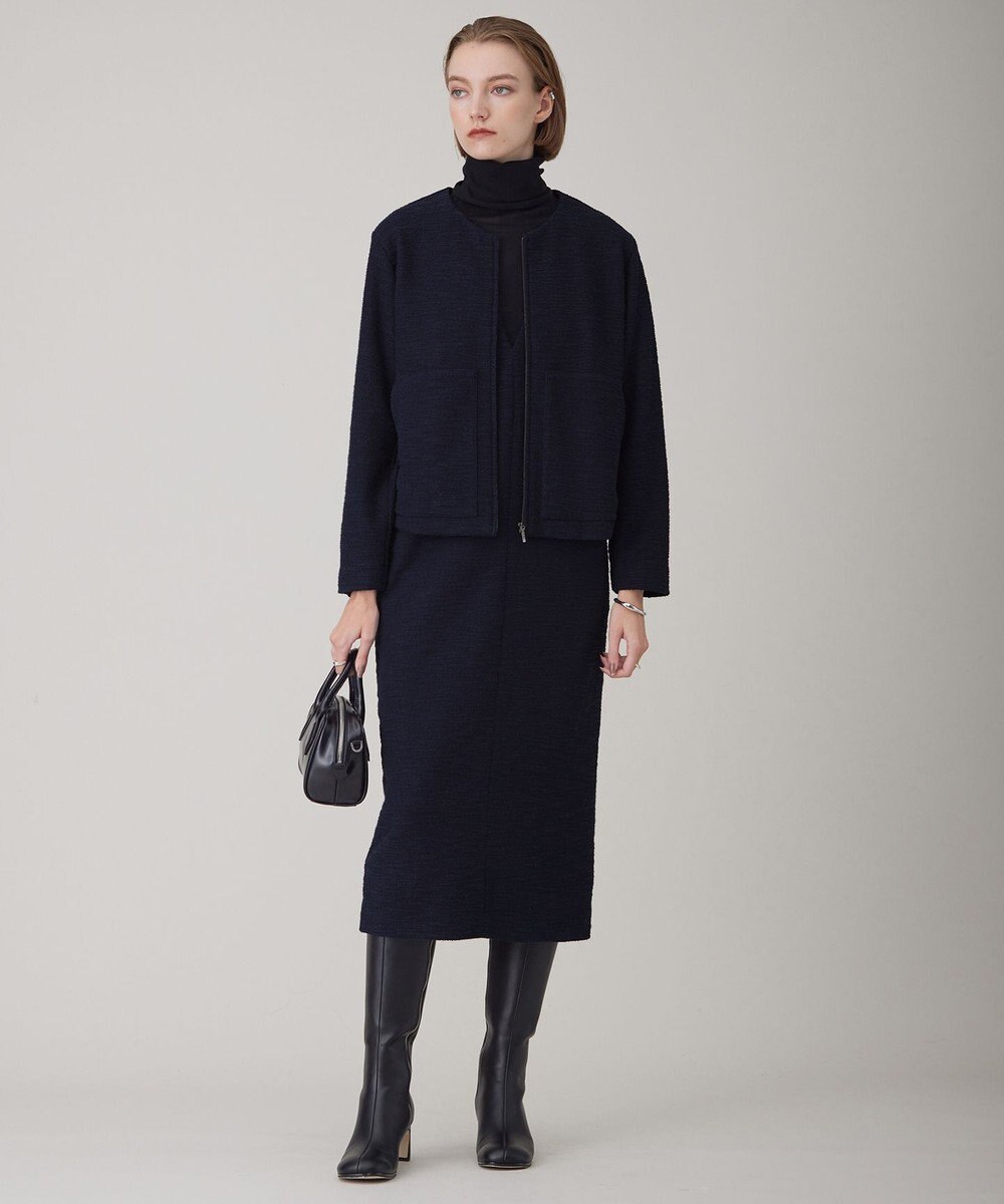 ICB 【洗える】 スムージータートル ニット 