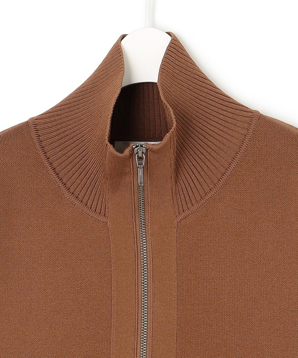 ICB 【洗える】シンセティックダブルフェイス ニットトラックジャケット 