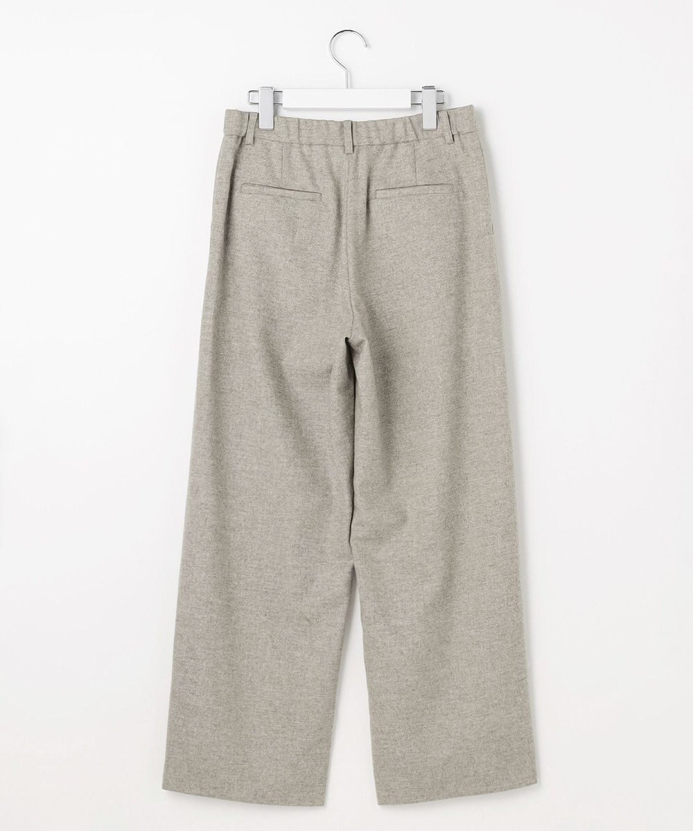 J.PRESS LADIES S ラメツイード セミワイド パンツ 