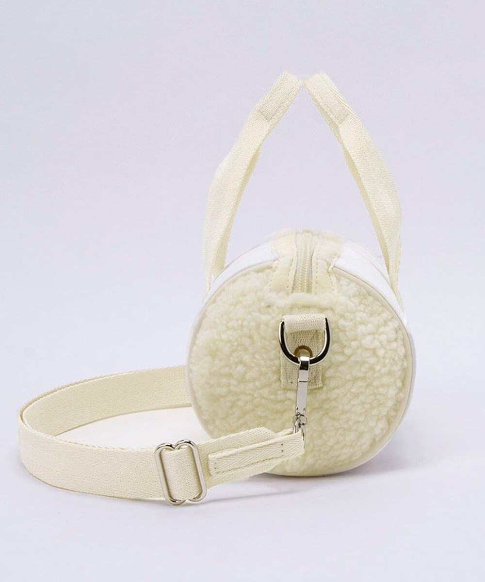 LeSportsac DENIM ROLL BAG/ホワイトデニム/クリームシェルパ 