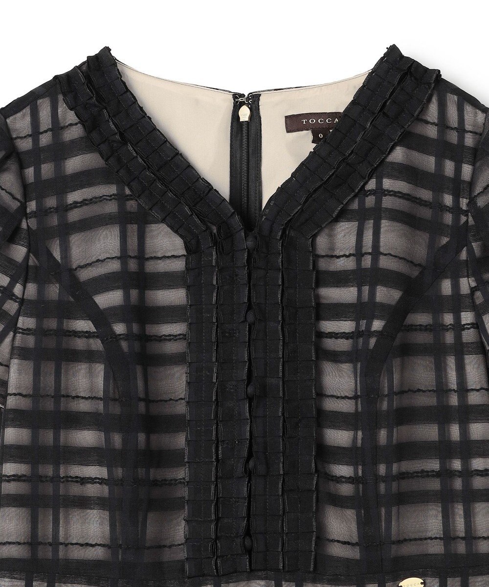 TOCCA 【星風まどかさん着用】FLOATING CHECK ドレス 