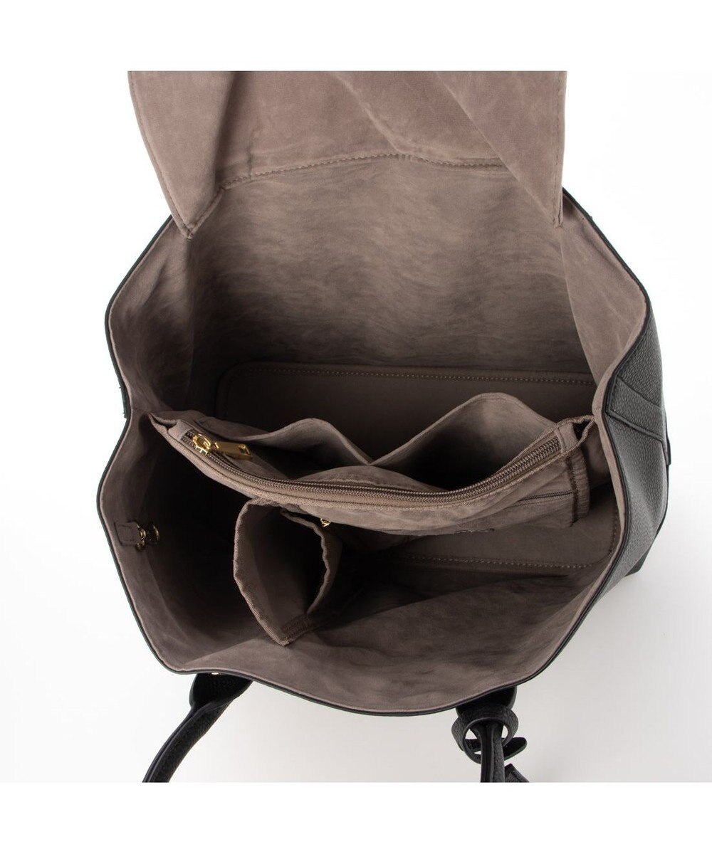 UNBILLION cachecache ショルダー付きパーテーション合成皮革トートL 