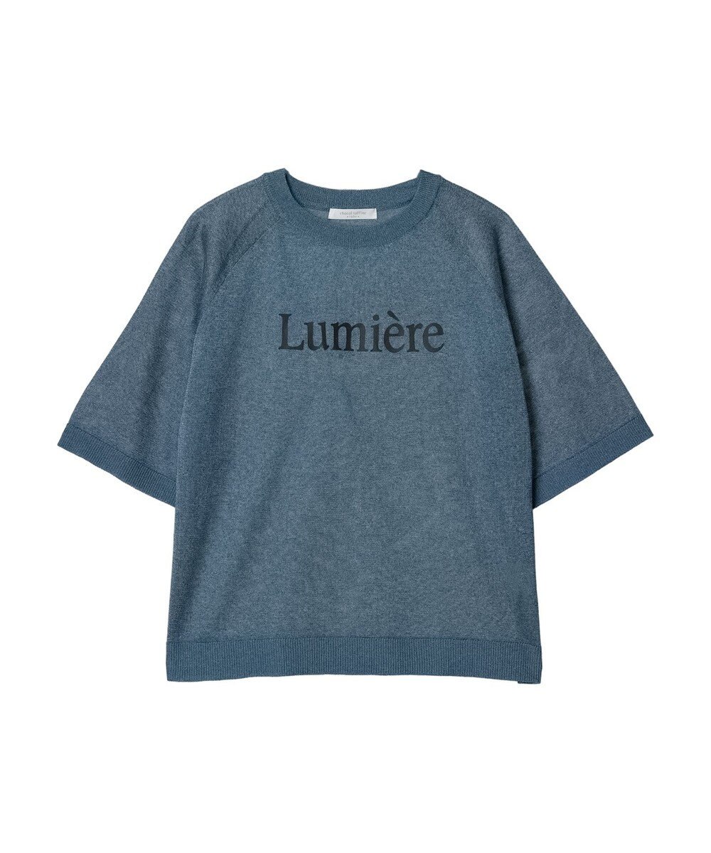 Green Parks シアーロゴニットプルオーバー 