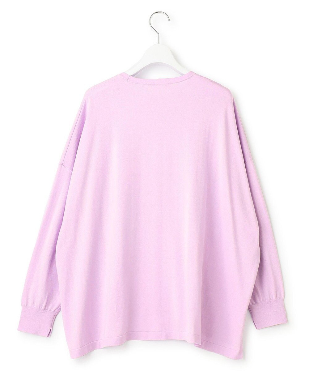 23区 L 【洗える】プレミアムビオコットン ビッグシルエット ニット 