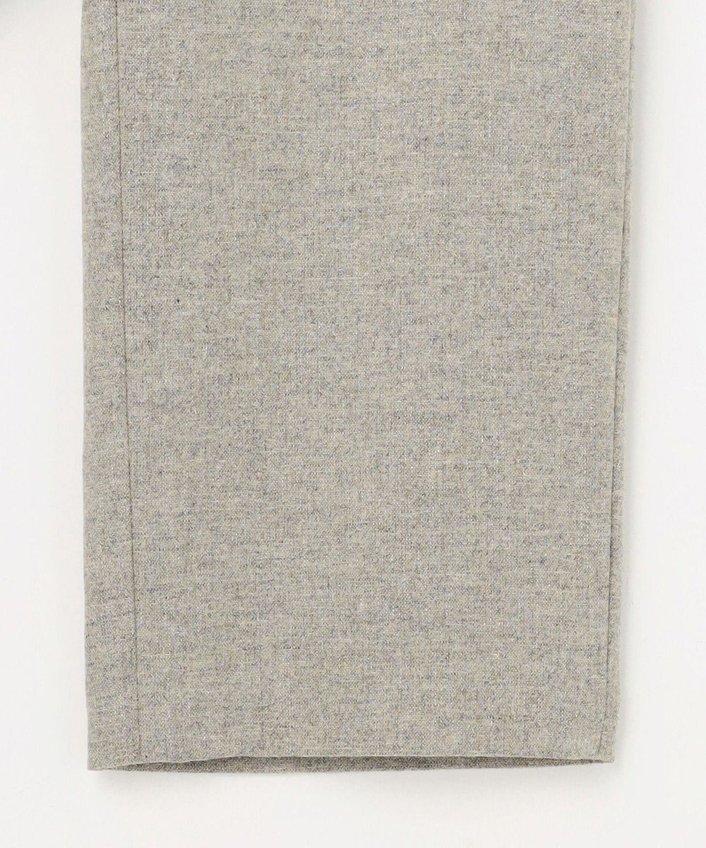 J.PRESS LADIES S ラメツイード セミワイド パンツ 