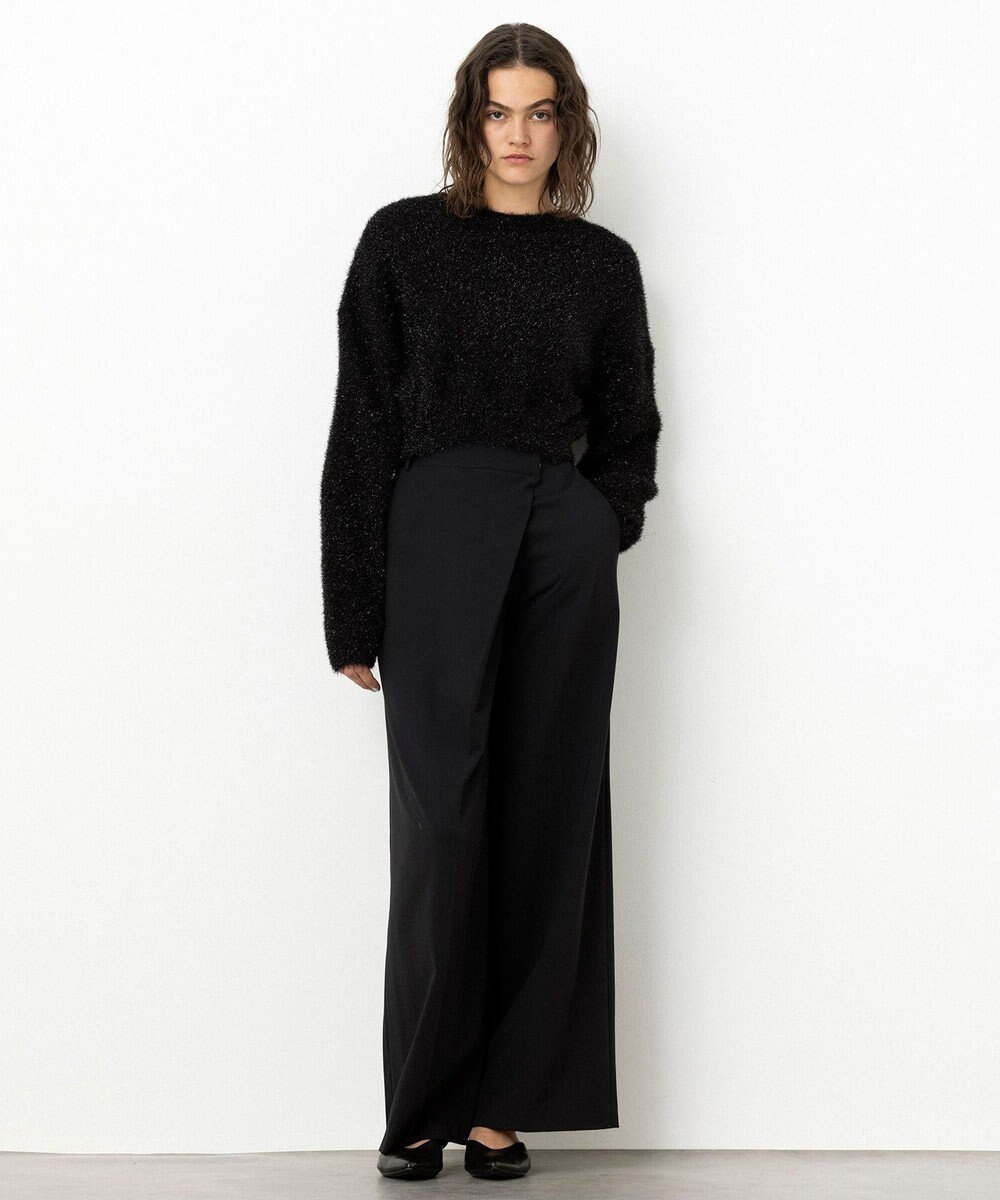 NAVE 【Nave・洗える】ラメニット プルオーバー 