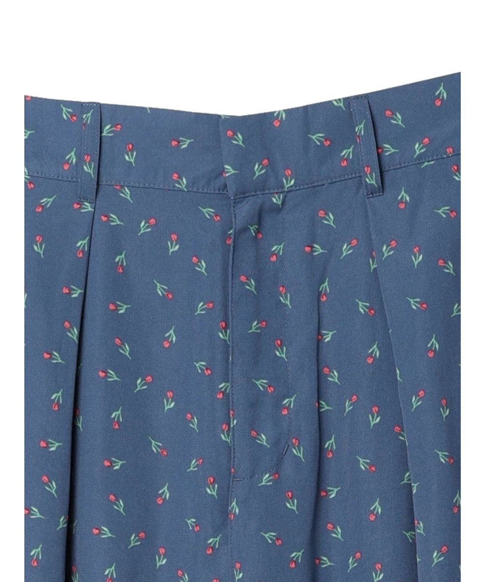 earth music&ecology 花柄ワイドパンツ 