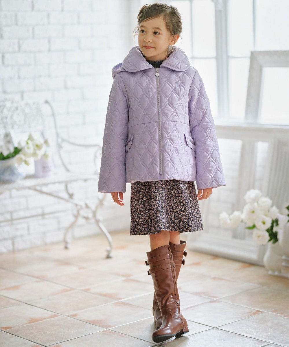 組曲 KIDS 【150-170㎝】中綿キルト コート 