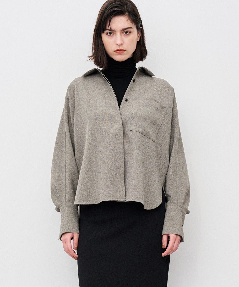 uncrave リヨセルカシミヤベア タートルトップス 