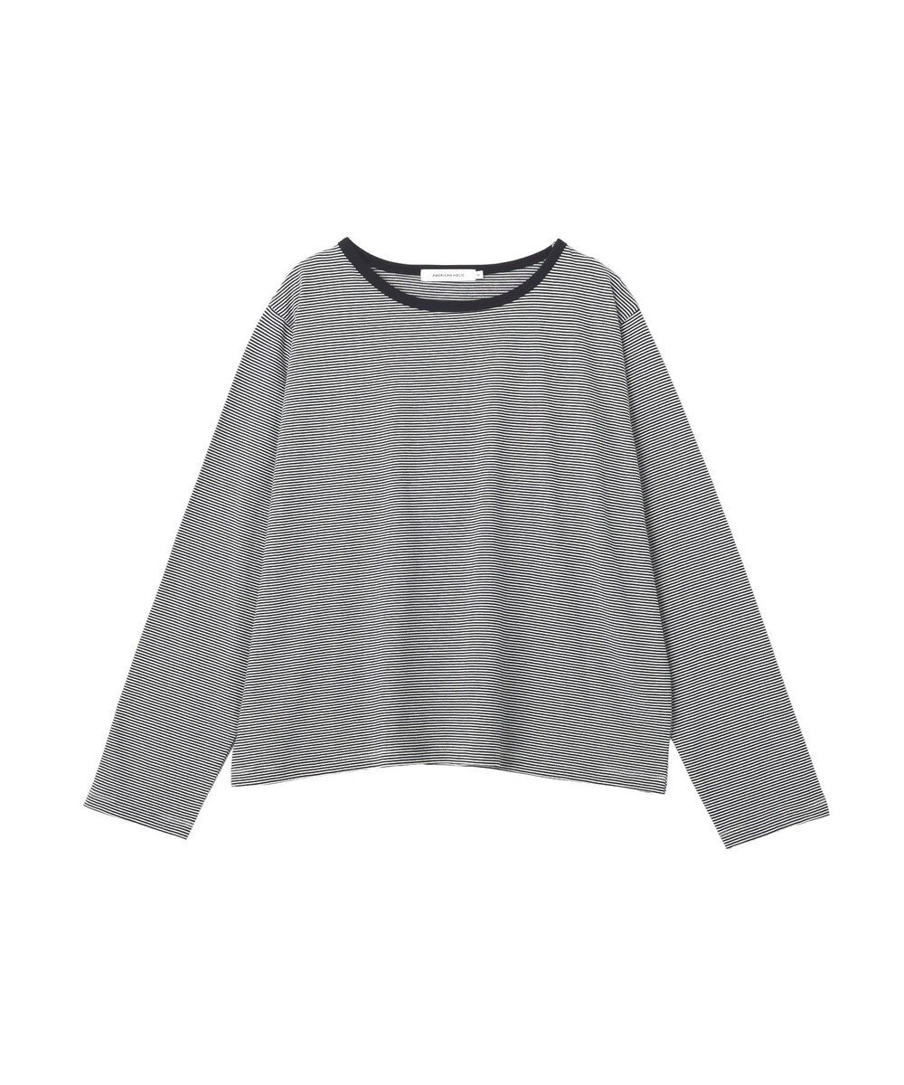 AMERICAN HOLIC シアーカラーボーダープルオーバー 