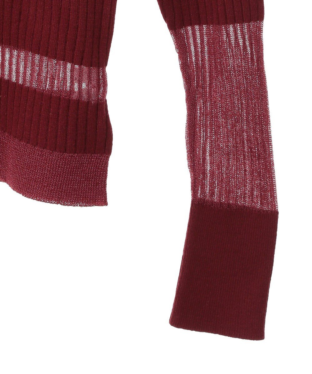 CRAFT STANDARD BOUTIQUE シアーニット長袖プルオーバー 