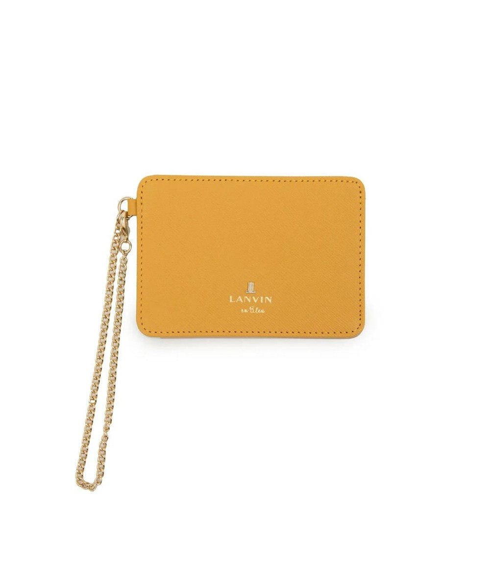 LANVIN en Bleu リュクサンブールカラー 単パスケース 