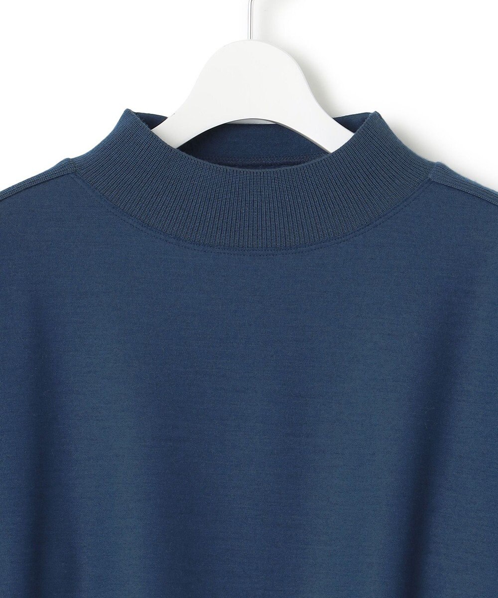 23区 【洗える】ウールミルドジャージー ボトルネック プルオーバー 