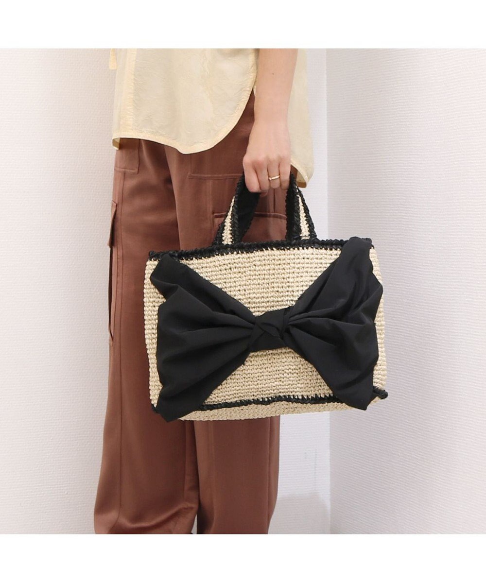 UNBILLION カカトゥ kakatoo / リボンスクエアクロッシェバッグ 