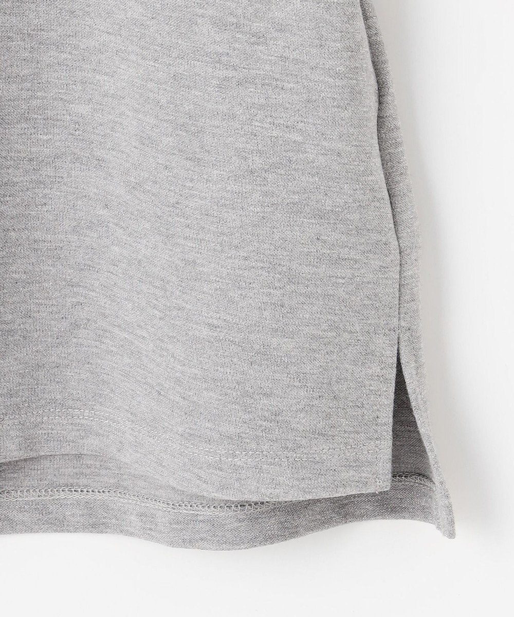 ANY SIS S シャイニーラメパフスリーブ カットソー 