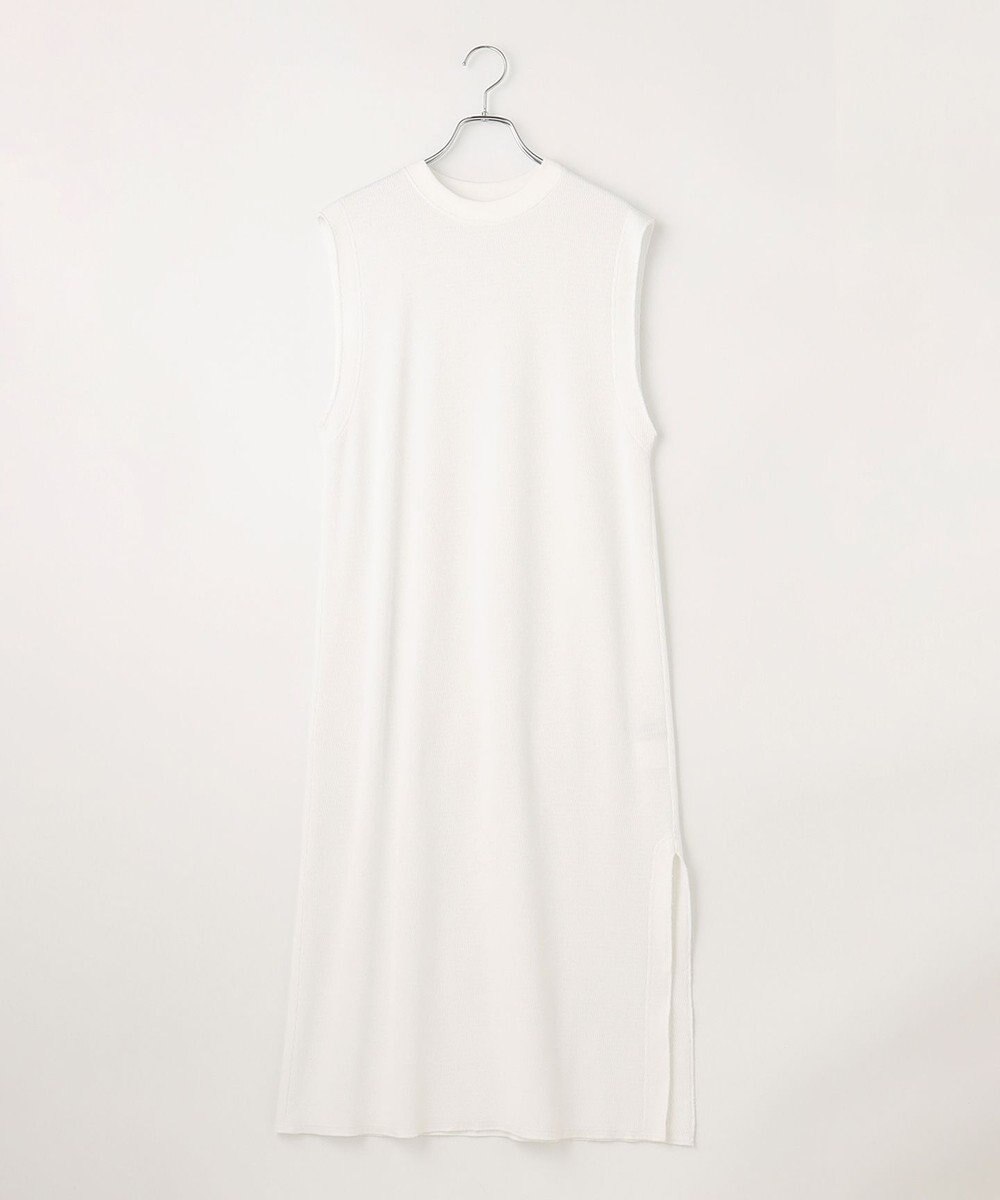 #Newans 【洗える】サーマルノースリーブワンピース 