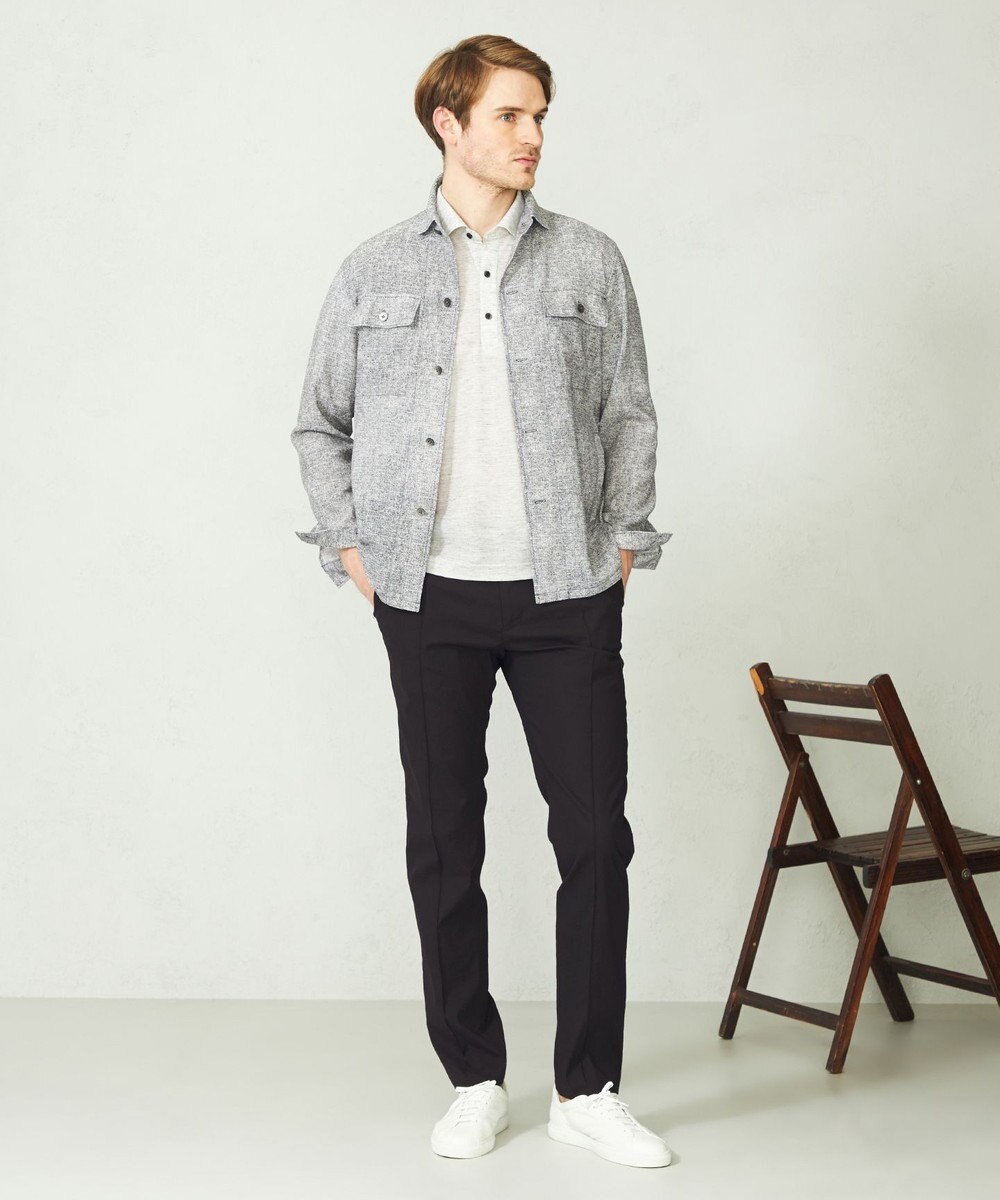 JOSEPH ABBOUD 【ウエストも伸びる/ECO撥水】アクティブレジャー パンツ 