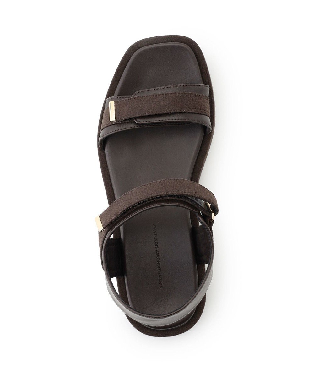 23区 【先行予約】スエードスポーツ サンダル 