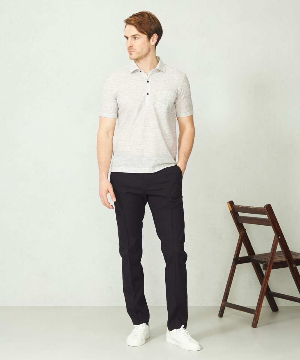 JOSEPH ABBOUD 【ウエストも伸びる/ECO撥水】アクティブレジャー パンツ 