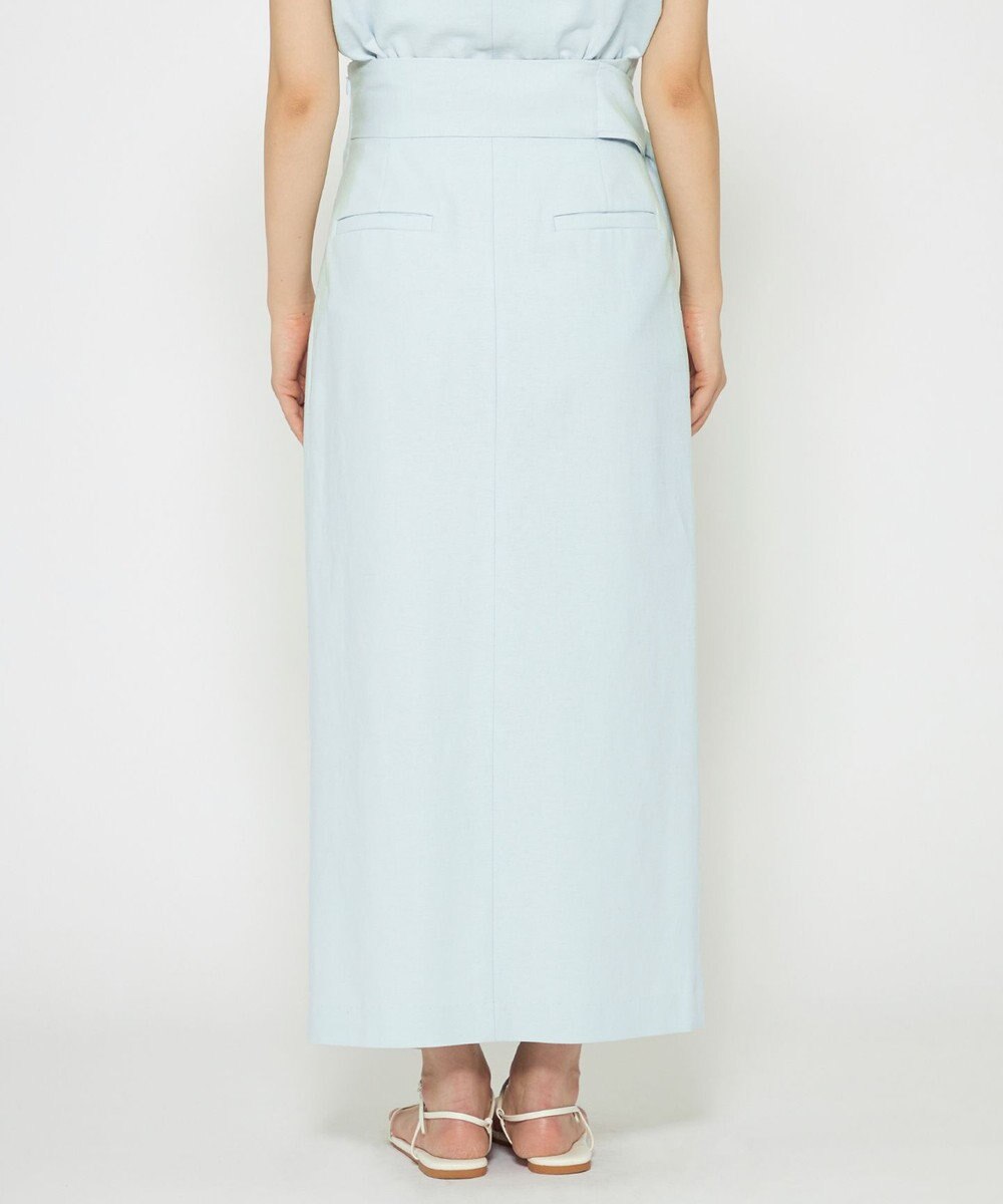 uncrave 【手洗い可】コットンリネンツイル スカート（uncrave WHITE） 