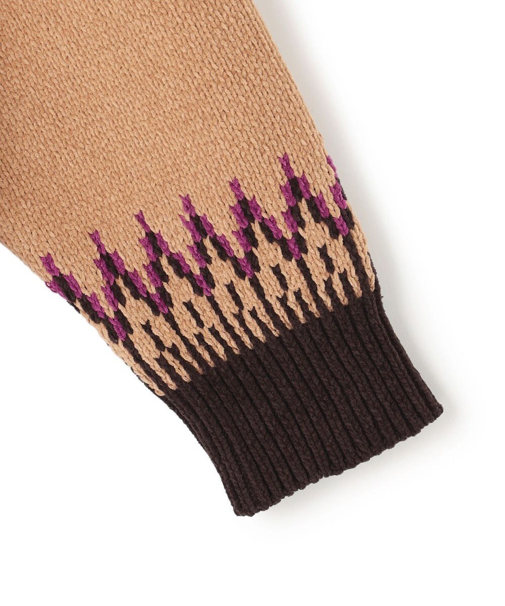 UNFILO MENS ライトモール ノルディックニット 