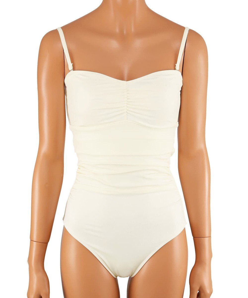 San-ai Resort（三愛水着楽園） パフスリーブトップス付き3点セット水着　9M　【San-ai Resort（サンアイリゾート）】 