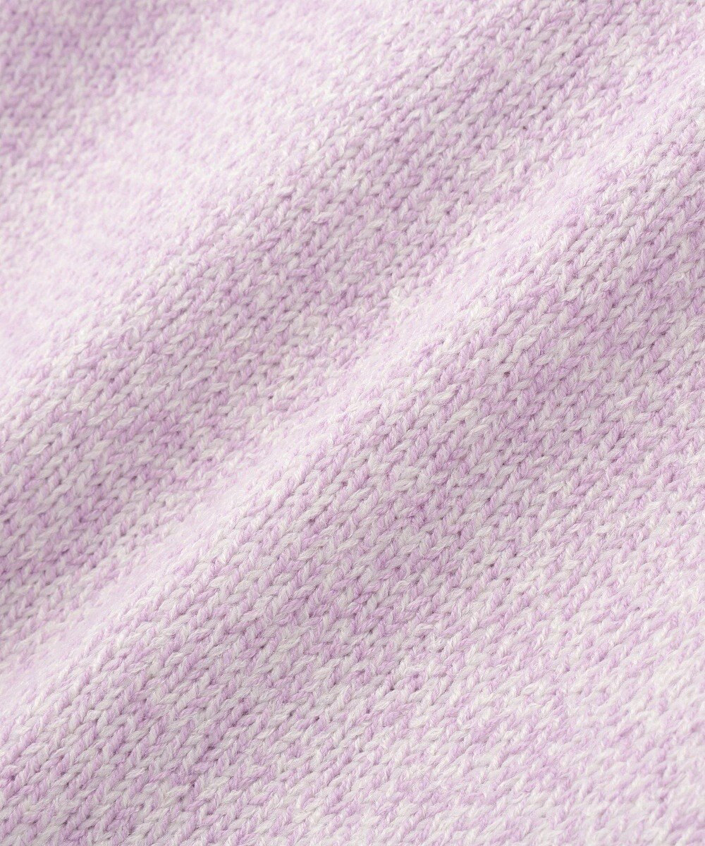 earth music&ecology サイドリボンカシュクールニット 