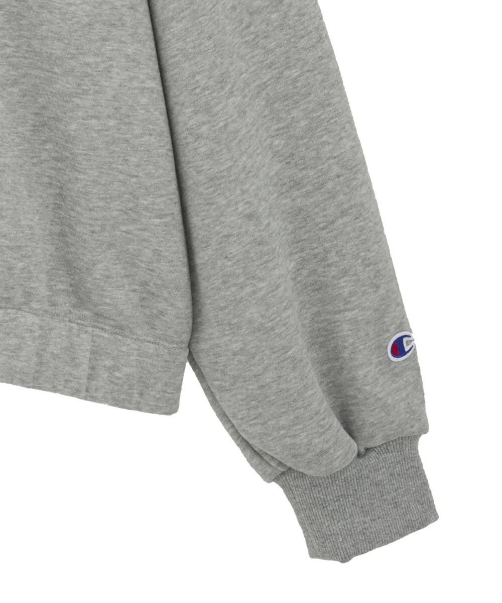 earth music&ecology Ｃｈａｍｐｉｏｎ×ｅｍａｅハーフジップハートスウェット 