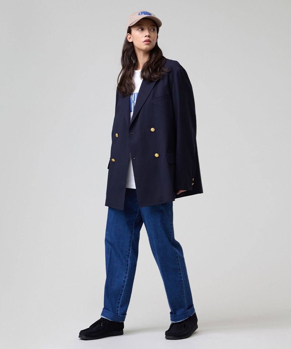 J.PRESS MEN 【J.PRESS ORIGINALS】【UNISEX】Washed Piped Stem DENIM 