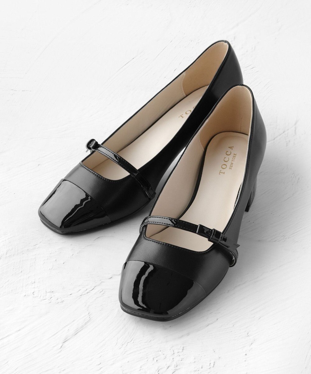 TOCCA RIBBON CROSSING PUMPS メリージェーン パンプス 
