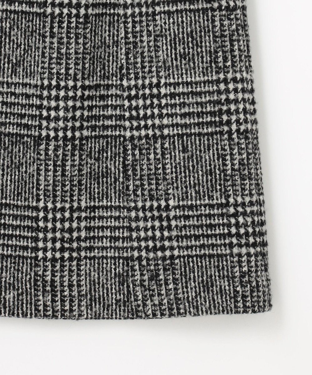 J.PRESS LADIES ウールシルクツイードグレンチェック スカート 