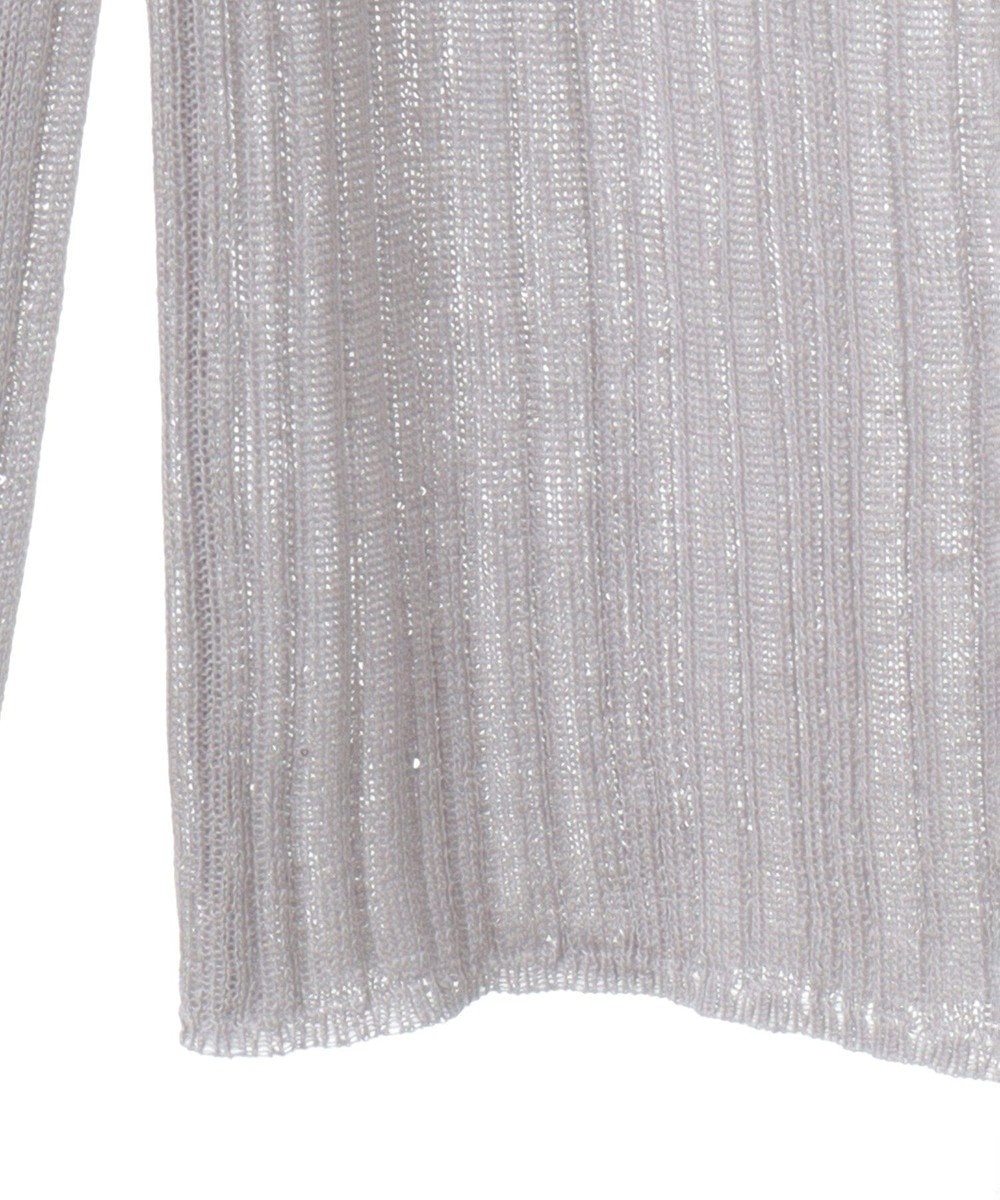 Green Parks ｄａｚｚｌｉｎ　シアーリブニットプルオーバー 