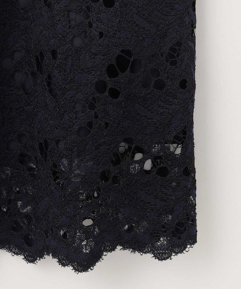 自由区 【セットアップ対応・洗える・XSサイズあり】レースコンビ スカート 