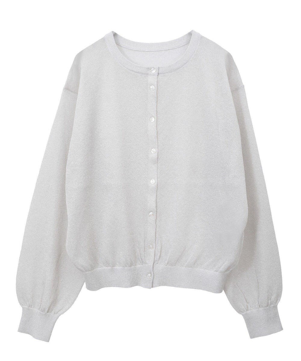 AMERICAN HOLIC シアークルーネックニットカーディガン 