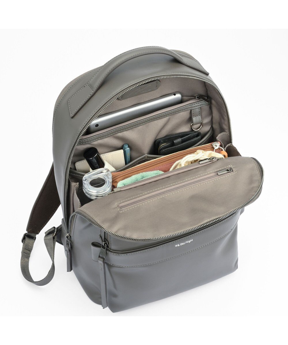 ACE BAGS & LUGGAGE W&.Day/Night ティルカ ラウンドリュック A4サイズ 14.0インチPC収納 19182 ダブルアンドデイナイト 