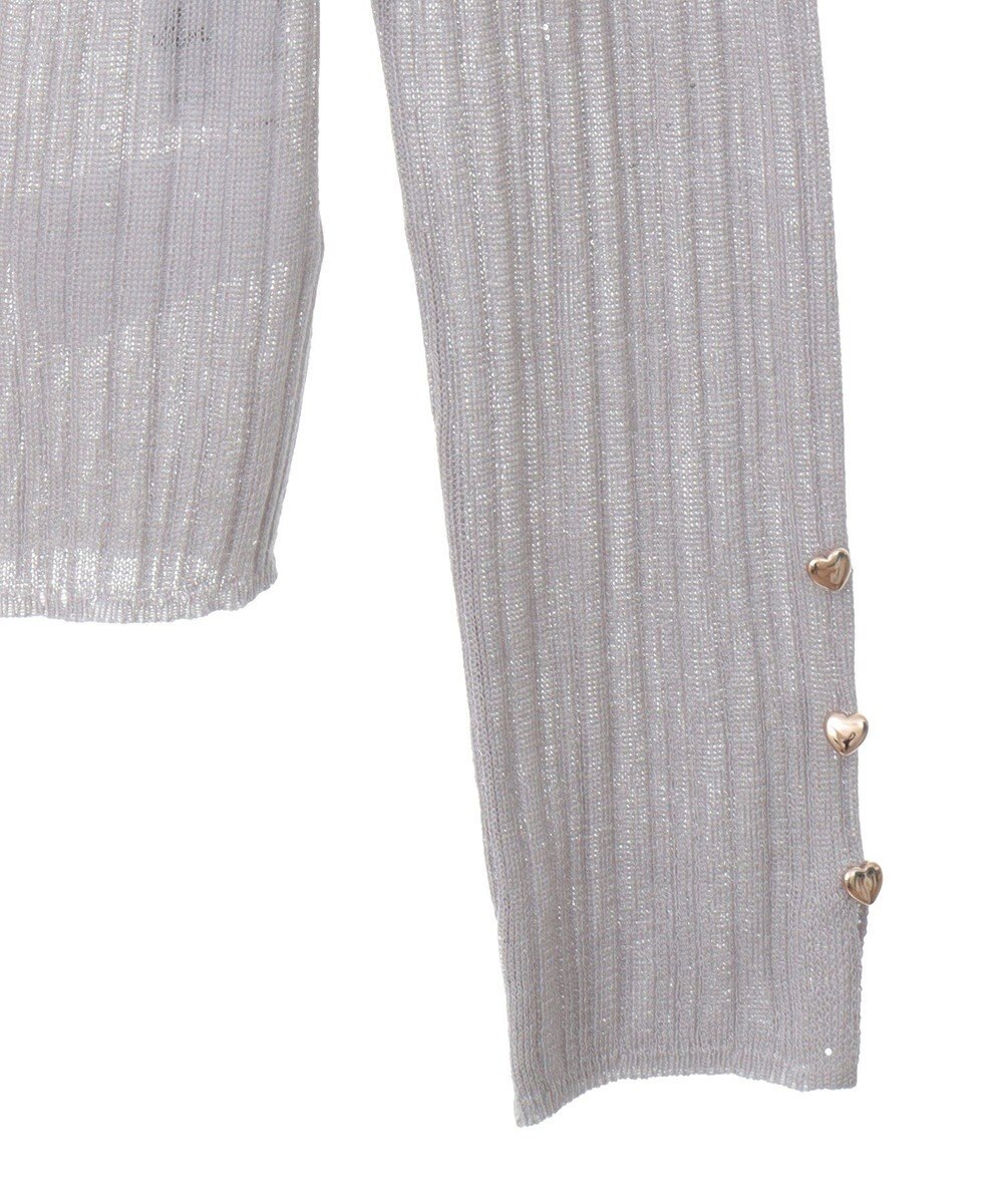 Green Parks ｄａｚｚｌｉｎ　シアーリブニットプルオーバー 