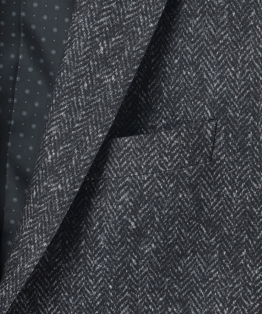 JOSEPH ABBOUD 【キングサイズ・ストレッチ】フランネルジャージ ジャケット 