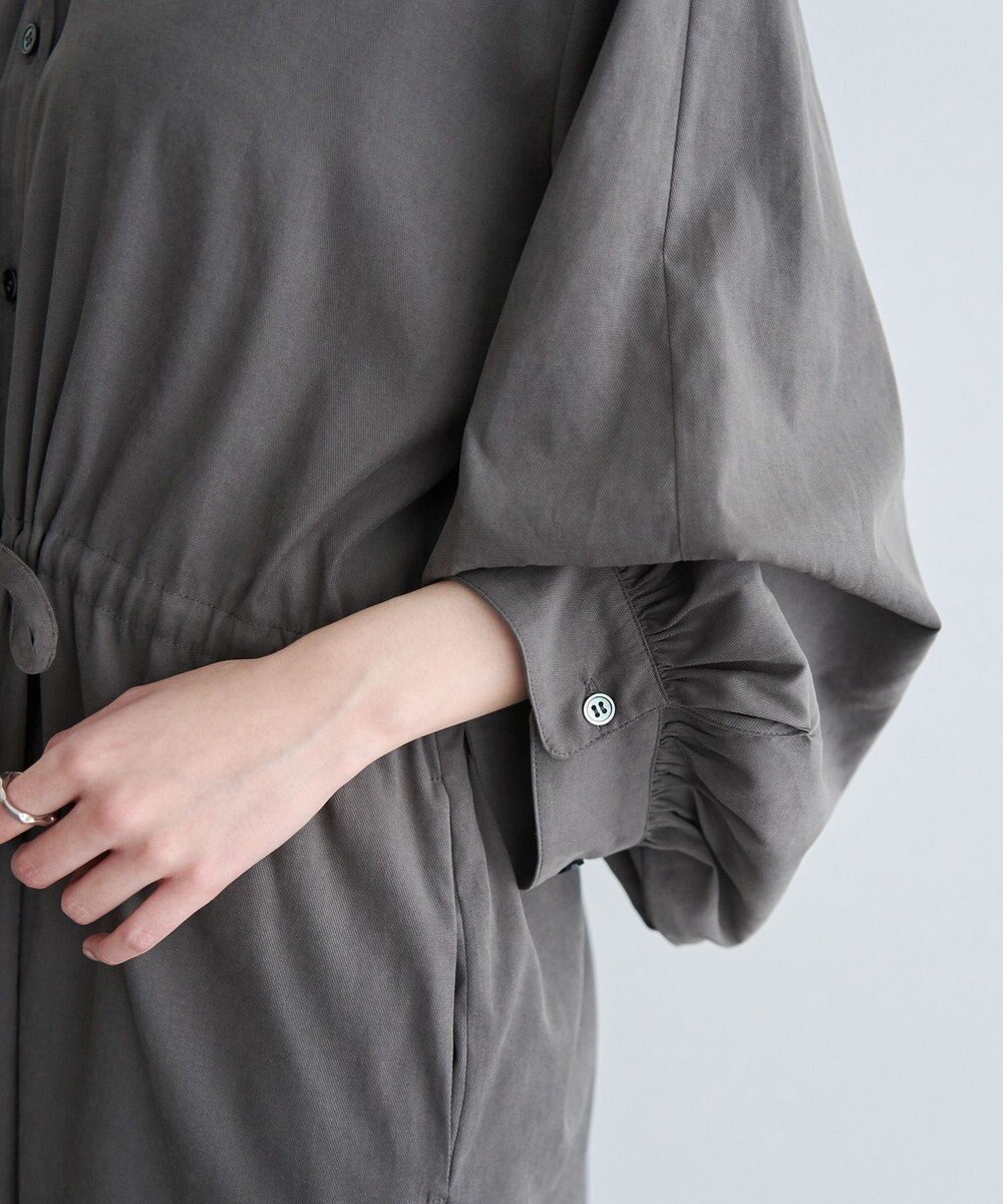 YECCA VECCA UVカット2way袖バルーンワンピース 