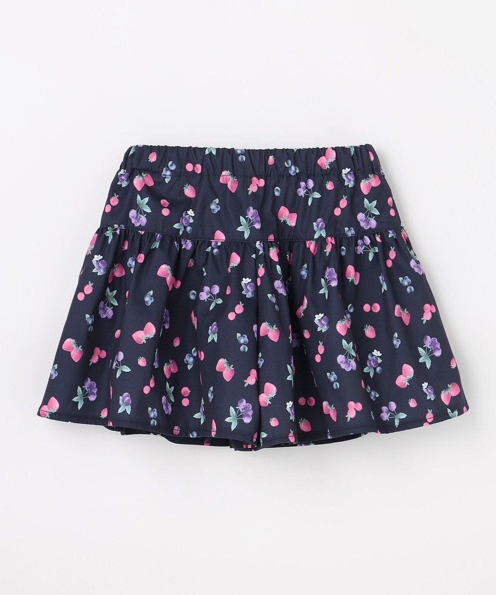 ANY KIDS 【洗濯機可能】総柄フルーツ キュロット 