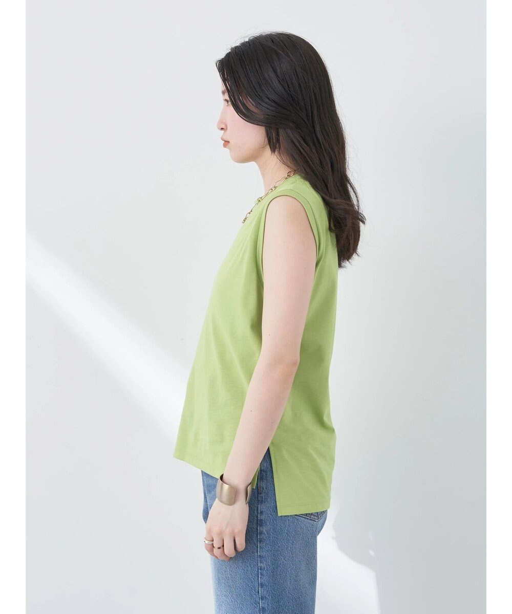 earth music&ecology ノースリーブカットソー（汗じみ防止） 
