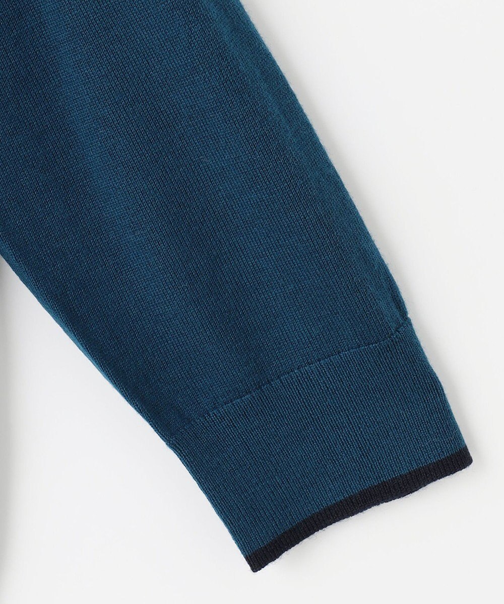 J.PRESS LADIES 【洗える】トリムツイン ニット 