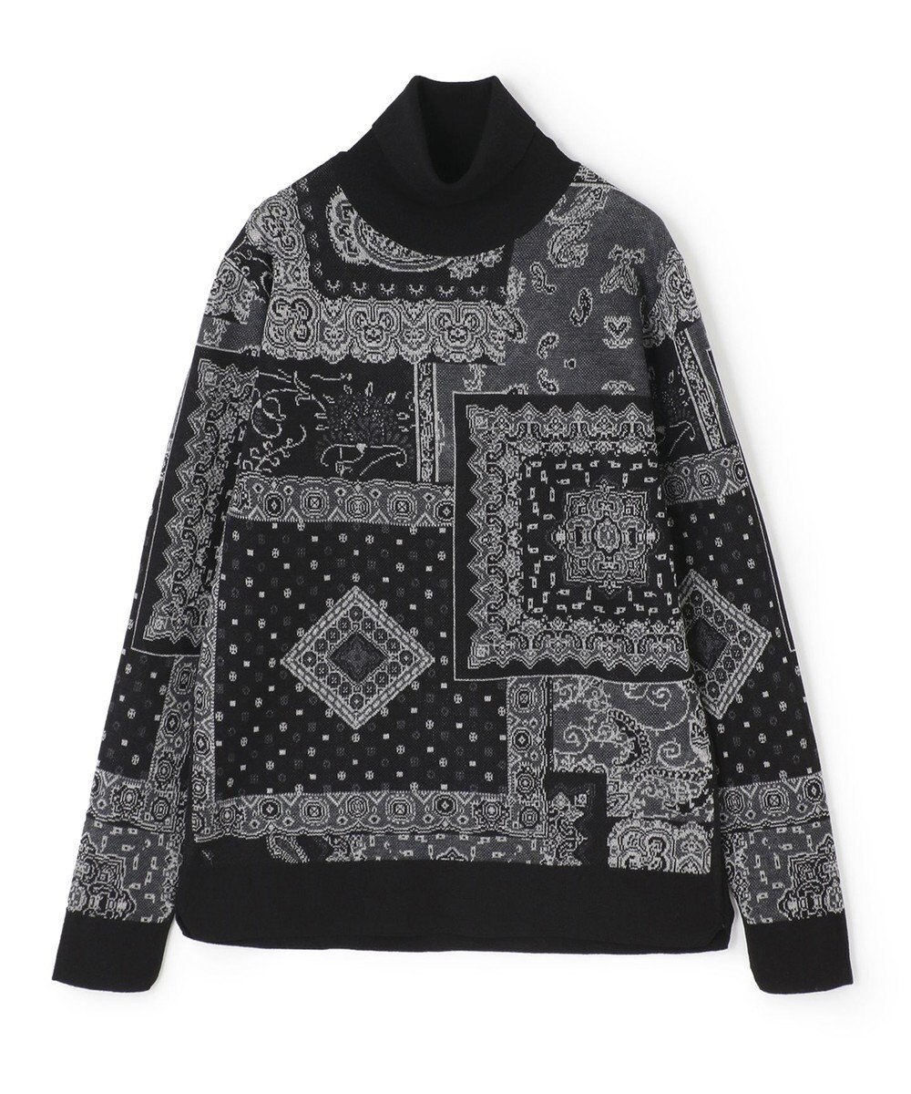 JOSEPH HOMME コラージュジャガード　タートルネック 