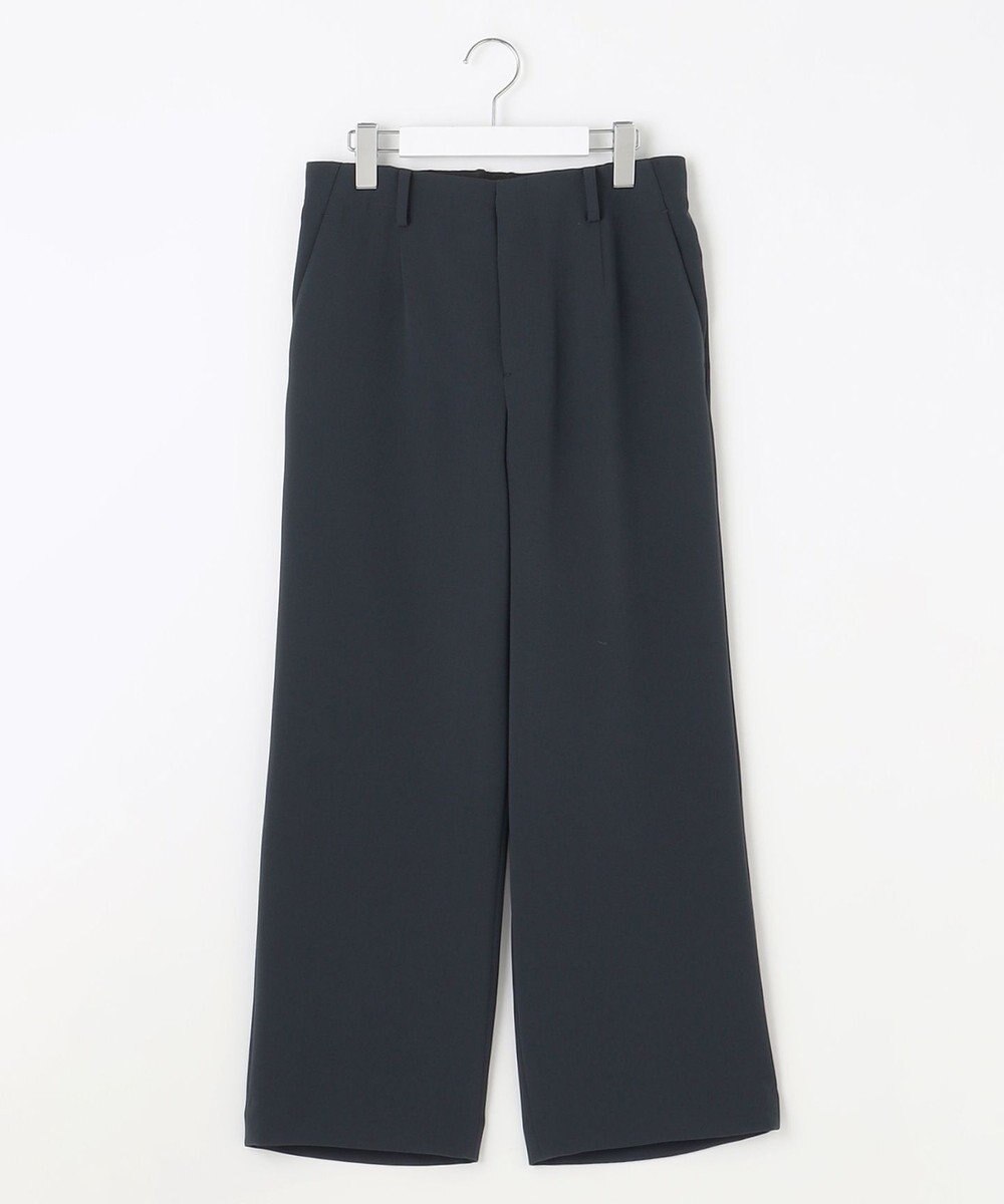 J.PRESS LADIES L 【WEB限定カラーあり・洗える】セラテリーダブルクロス セミワイド パンツ 