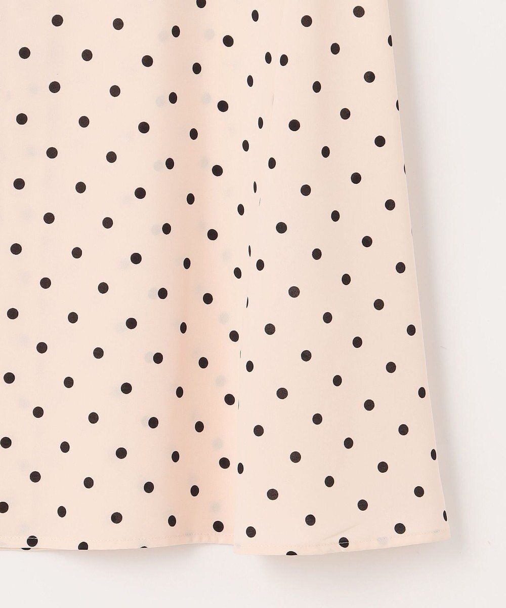 組曲 【WEB限定】ドットプリントデシン ボウタイ付きブラウス 