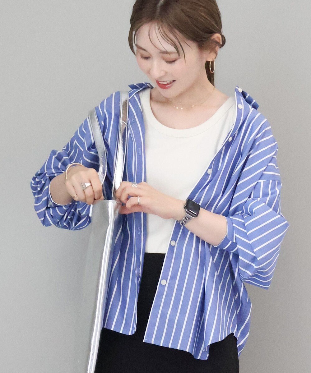 AMERICAN HOLIC イージーケアブロードシャツ 