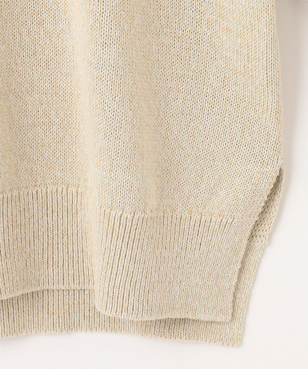 J.PRESS LADIES 【洗える】GIMA COTTON プルオーバー ニット 